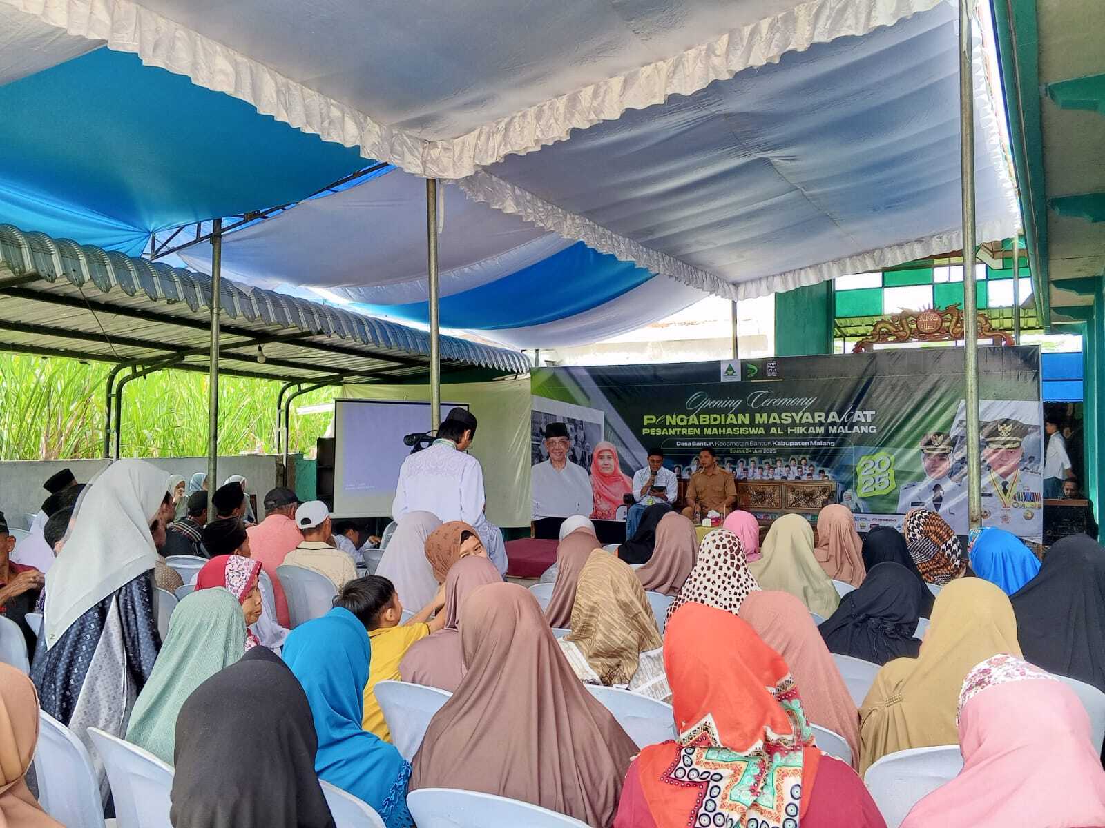 Santri Al-Hikam Mengabdi, Pengabdian Masyarakat 2025 Dibuka dengan Kolaborasi Lintas Lembaga